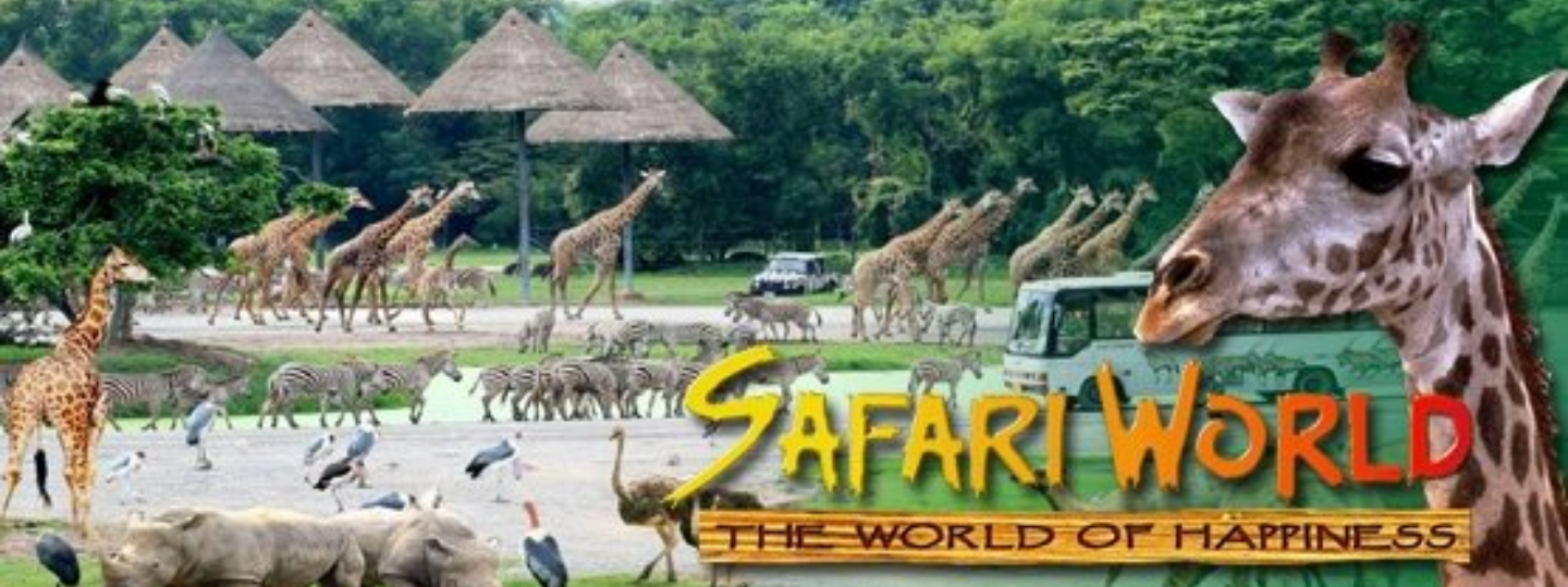 Safari World With Marine Park Tour (Full Day with Indian