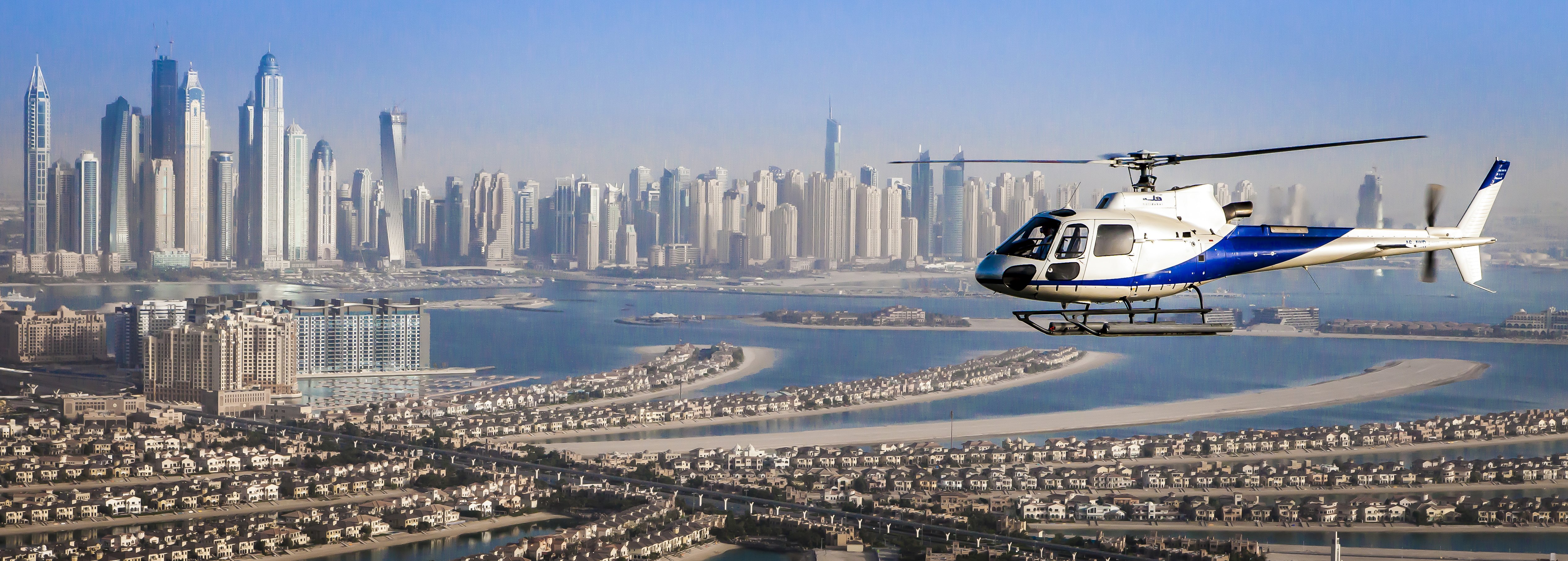 Dubai from helicopter Dubai from helicopter